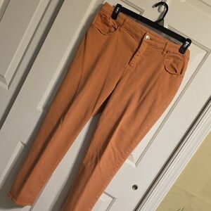Chico's Orange Ankle Pants